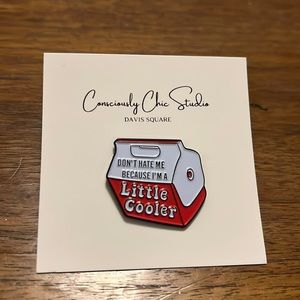 Little cooler Enamel Pin